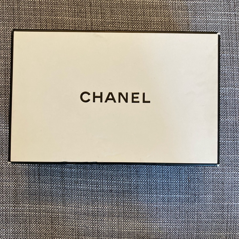 Empty Chanel perfume box